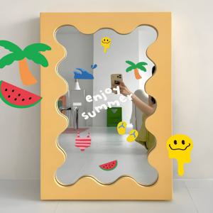여름 야자수 디자인 유리 거울 시트지 데코스티커 _ EnjoySummer (4type)
