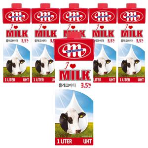 수입 고급 멸균 우유 아이러브밀크 3.5% 1L*6개