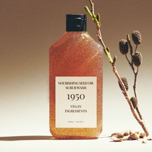 1950 제주 너리싱 씨드오일 고보습 저자극 스크럽워시 바디워시 300ml