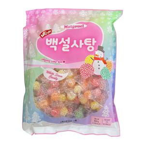 NEW 백설사탕 800g(8gx약100입) 1봉 옛날 왕사탕 눈깔사탕