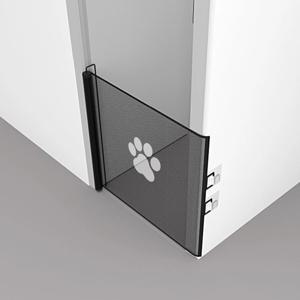 강아지 고양이 롤 펫도어 안전문 울타리 방충망 롤스크린 펜스 무타공 설치