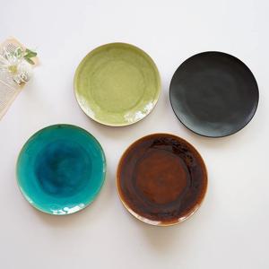 [리퍼] 코스타노바 리비에라 디너접시 27cm - 연두, 담청, 적갈, 검정