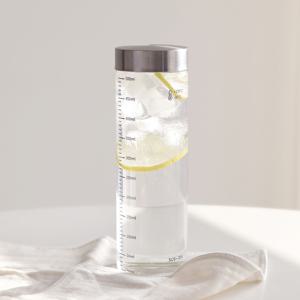 내열유리 눈금 유리병 500ml