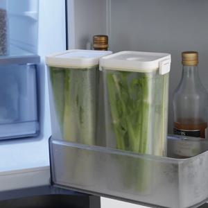 냉장고정리 스타터 1240ml 2개+1770ml 2개 세트+진공포장기+진공팩 10P