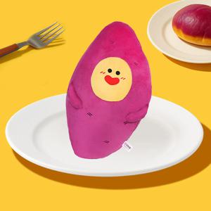 고구마빵 음식 빵 인형 34cm