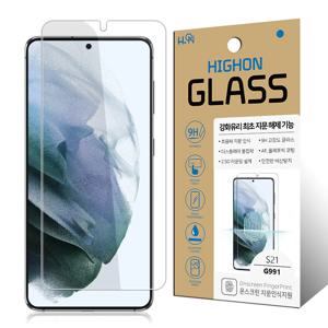 갤럭시S21 액정보호 9H 강화유리필름 P글라스 1매 G991
