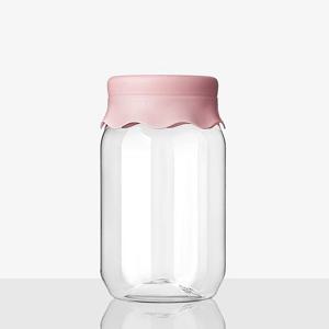 10개 원형 프릴 간식통 쿠키 과자 견과류 시리얼 포장 용기