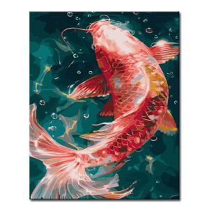3+1 DIY 명화그리기 동물 40x50cm A52_빛의 잉어
