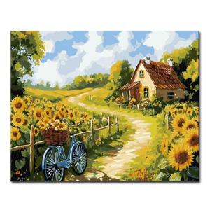 3+1 DIY 명화그리기 풍경 40x50cm L162_추억의 해바라기밭