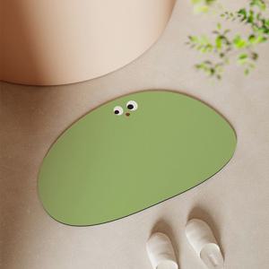 이모티콘 규조토 발매트 욕실 현관 발판 주방매트 귀여운 발매트
