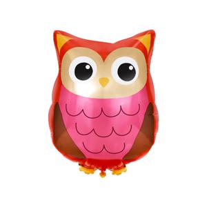 부엉이 동물원 호일 풍선 동물 생일 파티용품