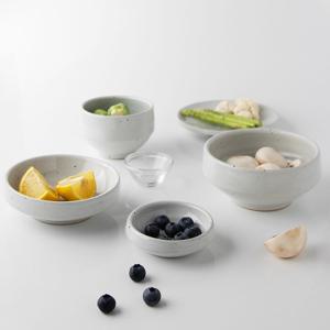 핸드메이드 담 원형 1인 혼밥 한식기세트 5P