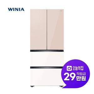 [렌탈] 딤채 스탠드형 4도어 김치냉장고 551L WDQ57JRLIDS