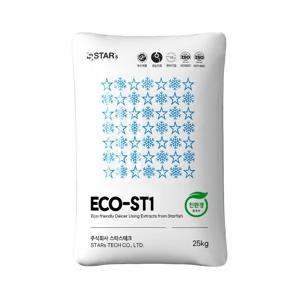 국산 친환경 염화칼슘 제설제 저부식 스타스테크 ECO-ST1 15kg 25kg
