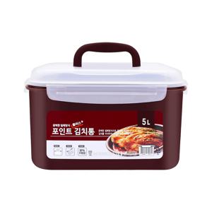 BPA FREE 원핸들 김치통 5리터