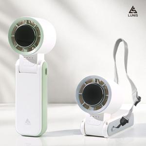 플로젯F 휴대용 냉각 선풍기 넥 에어컨 손풍기 목 손선풍기 접는 넥풍기 목걸이 캠핑 등산