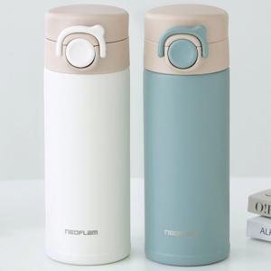 1+1 원터치 미니 보온병 350ml 2p 어린이 물병 물통 보온보냉 텀블러