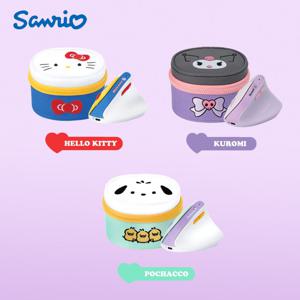 산리오 무선 버티컬 마우스 무소음 손목 보호 사무실 캐릭터 꾸미기 헬로키티 쿠로미 포차코