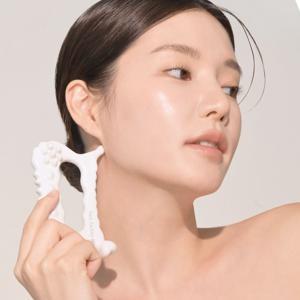 디톡 천연백토 세라믹 괄사 마사지기