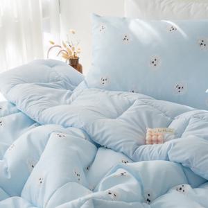 우리집 댕댕이 옹지 먼지없는 세미 차렵이불(S/Q)