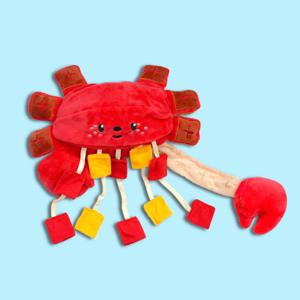 30cm 자이언트 꽃게 강아지 노즈워크 장난감