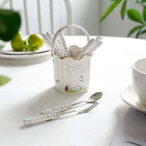 국산 무민 티스푼 포크 세트