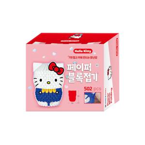 페이퍼 종이 블록접기 헬로키티 캐릭터종이접기