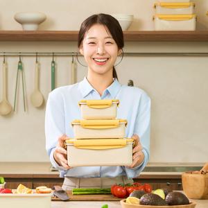 오래 신선 항균 밀폐용기 채반 3종 세트
