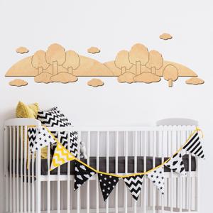 우드스티커 전원풍경 반제품 집꾸미기 벽장식 월데코