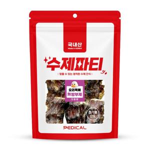 수제파티 오리목뼈 400g 대용량 강아지간식