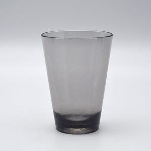 국산 식당물컵 업소용 PC컵 330ml 라운드 (스모그)