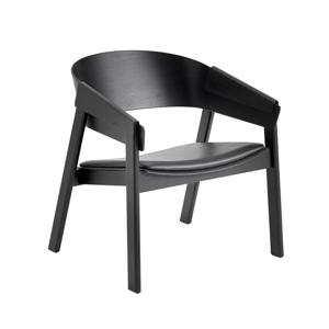 커버 라운지 체어(COVER LOUNGE CHAIR)-REFINE BLACK/BLACK