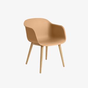 파이버암체어WB(FIBER ARMCHAIR WOOD)-OCHRE/OAK