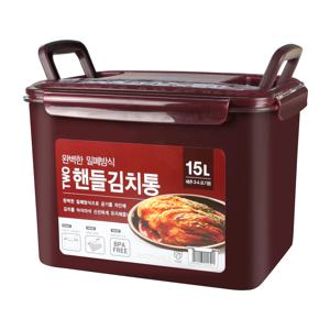 메이홈 BPA FREE 투핸들 김치통 (15리터)