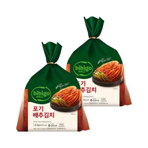 비비고 포기배추김치 1.8kg*2개
