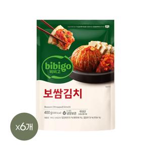 비비고 보쌈김치 400g*6개