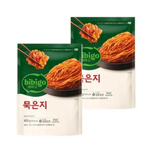 비비고 묵은지 400g*2개