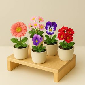 원목 미니화분  다육이 받침대 화병 선반 정리대 선반 다용도 수납정리 맞춤 제작