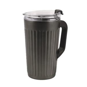뉴트로 보온보냉텀블러 손잡이 스텐텀블러 0.4L (메탈그레이)