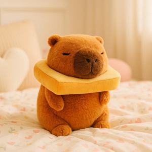 식빵 카피바라 인형 21cm 애착 봉제인형 동물 완구