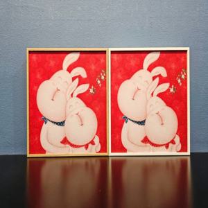 송지호 - 괜찮을 거야 테이블데코 소품액자 아이방 카페 힐링 인테리어 집들이 그림선물