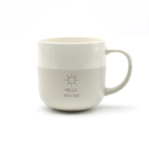 도자기 카페 머그컵 예쁜 물컵 커피잔 350ml (헬로뉴데이)