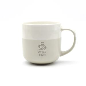 도자기 카페 머그컵 예쁜 물컵 커피잔 350ml (커피러버)
