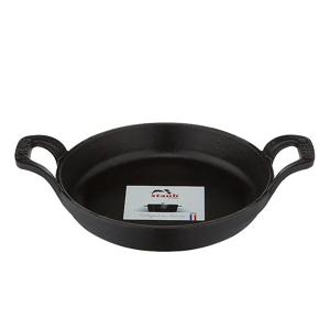 원형 스태커블 디쉬 16cm 블랙  ST301623