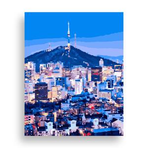 DIY 명화그리기 남산타워 40x50