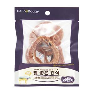 헬로도기 강아지보양식 강아지다이어트간식 소울대 오리고기 20g