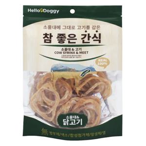 헬로도기 강아지다이어트간식 강아지보양식 소울대 닭고기 대용량 80g