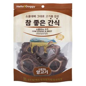 헬로도기 강아지다이어트간식 강아지보양식 소울대 양고기 대용량 80g
