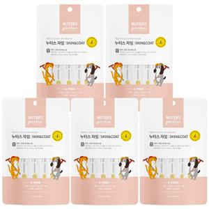 스킨앤코트 피부&피모 츄르 60g x 5팩 강아지 고양이 간식
