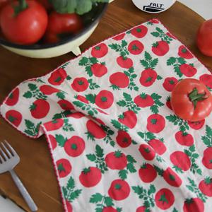 토마토 순면 거즈 키친크로스 겸 행주 2color